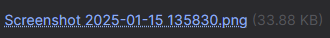 Screenshot of Blue Text to Click on